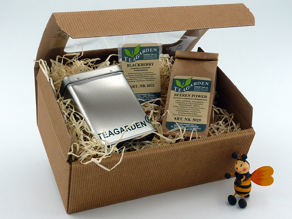 Tee-Geschenkbox mit Teedose
